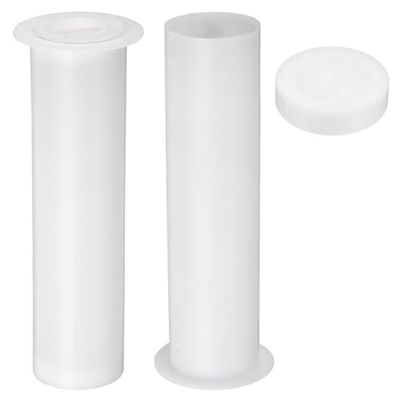 Uxcell 2 Pcs Mini Split Cover Wall Sleeve for Air Conditioner Line Set 11 Inch Plastic Through the Wall Pipe Accessories for AC Outdoor Units/Decorative HVAC Line Hide Cover, White