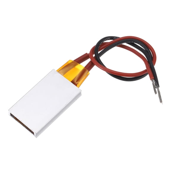 Uxcell 2 Pcs PTC Heating Element, AC DC 48V PTC Heating Plate Aluminum Shell Ceramics Polyimide Film Plate Heater 7W-150W 220C Insulated Constant Temperature Ceramic Thermostatic
