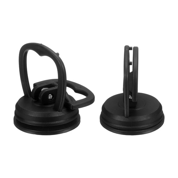 Uxcell 2 Pcs Screen Suction Cup, 2.4" Phone Screen Repair Suction Cup, Black