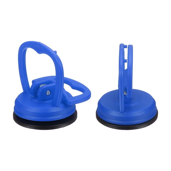 Uxcell 2 Pcs Screen Suction Cup, 2.4" Phone Screen Repair Suction Cup, Blue