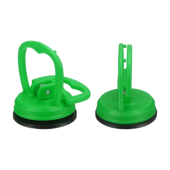 Uxcell 2 Pcs Screen Suction Cup, 2.4" Phone Screen Repair Suction Cup, Light Green