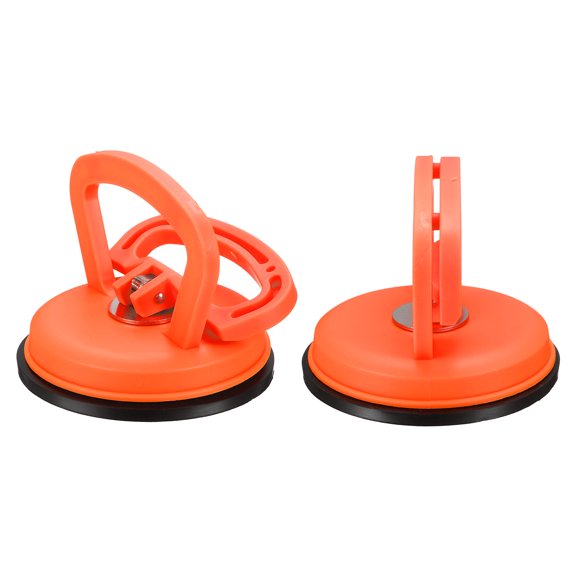 Uxcell 2 Pcs Screen Suction Cup, 4.5" Screen Repair Suction Cup Thickening, Orange