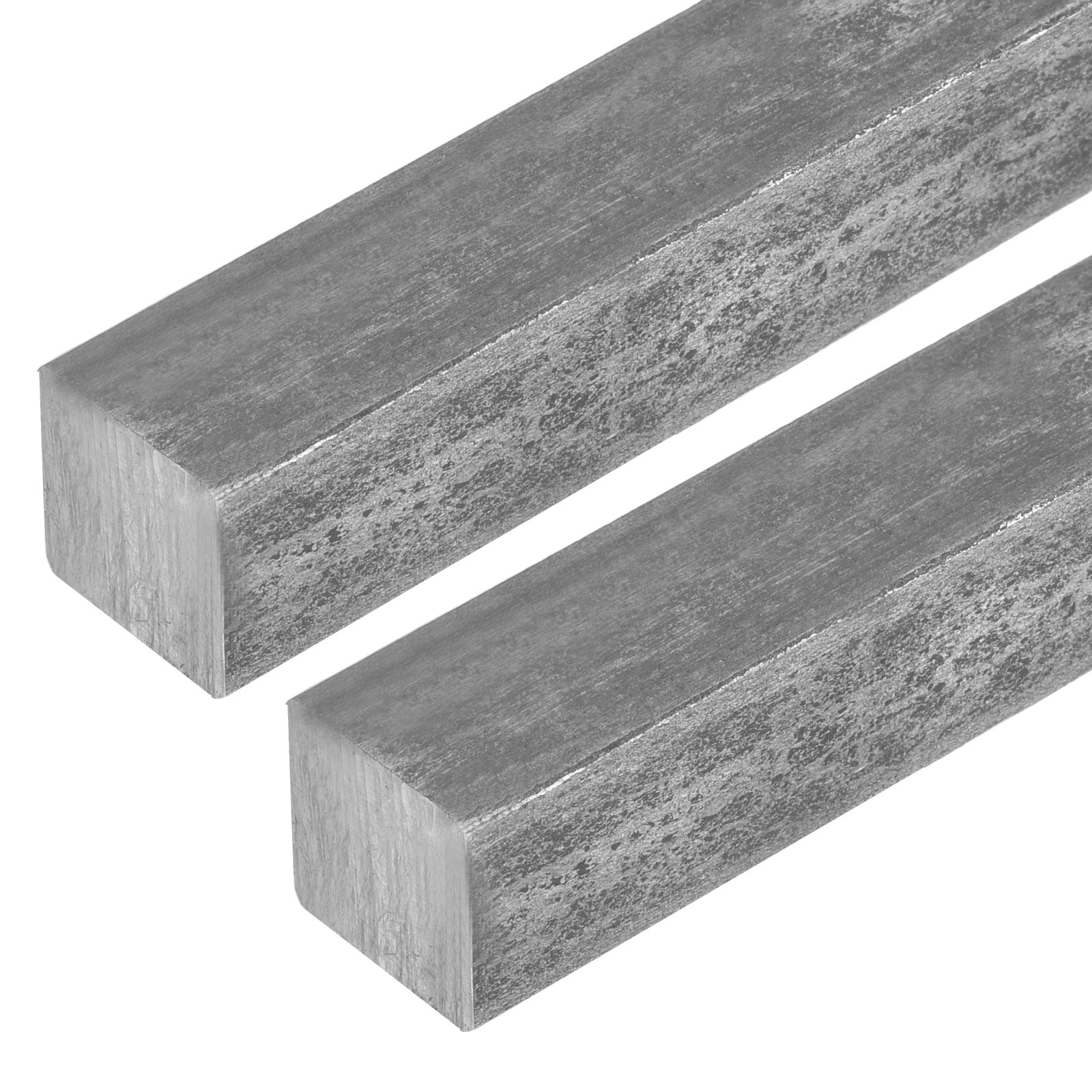 Steel Rode Bar Uxcell 2 Pcs Square Steel Rod Bar, 5/8