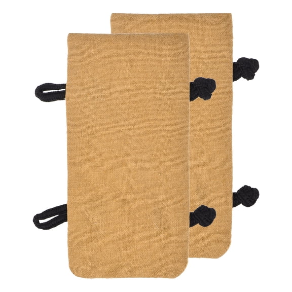 Uxcell 2 Pcs Teapot Handle Cover, Kettle Handle Sleeve, Anti-Slip Heat Resistant Tea Kettle Cloth Cover Grip Protector for Kitchen, Clay