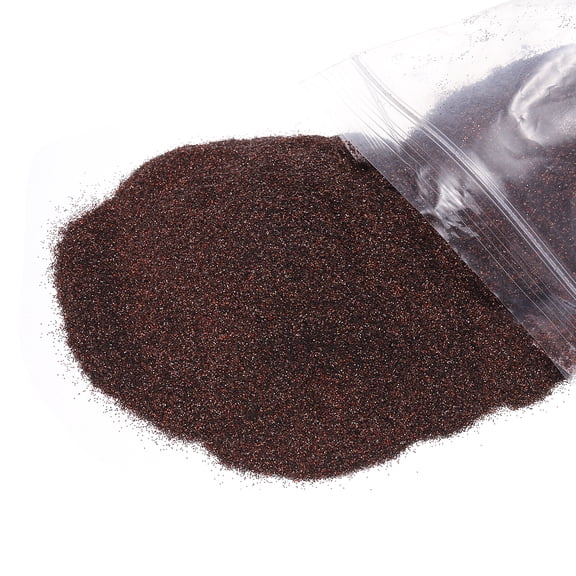 Uxcell 2 Pcs Ultra Fine Glitter 1/128 Inch Powder Metallic Resin Glitter PET Flakes Crafts Sequins 100g (3.5oz) for Resin Craft Tumbler Christmas Decoration Cosmetic Nail, Laser Coffee