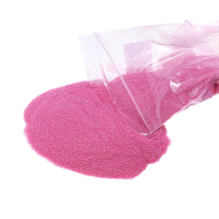 Uxcell 2 Pcs Ultra Fine Glitter 1/128 Inch Powder Metallic Resin Glitter PET Flakes Crafts Sequins 100g (3.5oz) for Resin Craft Tumbler Christmas Decoration Cosmetic Nail, Iridescent Pink