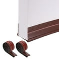 thumbnail image 1 of Uxcell 2 Pcs Under Door Draft Stopper, Folding Door Draught Noise Blocker, Brown, 1 of 7