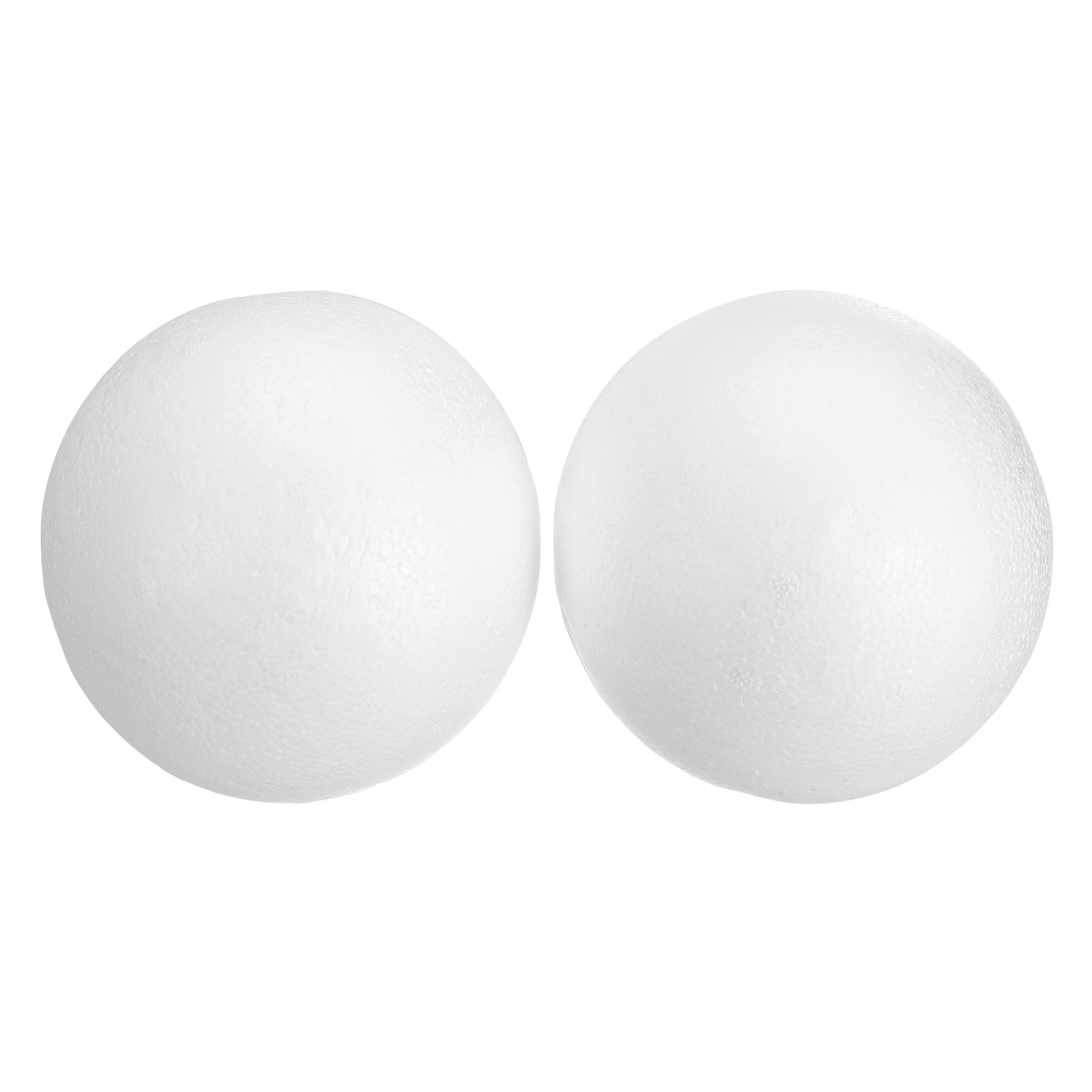 Uxcell 2 Pcs White Craft Foam Balls 5.9 Inch Smooth Polystyrene Foam Balls for Crafts Christmas Wedding Party Decorations DIY Household Project
