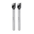 thumbnail image 1 of Uxcell 2 Pieces 14mm K30/C1 Tungsten Carbide Wood Hinge Hole Drilling Forstner Drill Bit Opener Cutter, 1 of 6