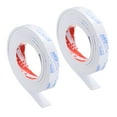 thumbnail image 1 of Uxcell 2 Roll 1"W x 1/5"T x 6.6Ft Self-Adhesive EVA Insulation Foam Tape, White, 1 of 6