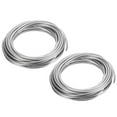 thumbnail image 1 of Uxcell 2 Rolls 99.99% High Purity Zinc Wire 9 Gauge Pure Zinc Wire 3mm Soft Beading Wire (16.4Ft/Roll), 1 of 6