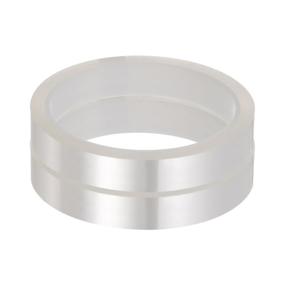Uxcell 2 Rolls Heat Tape High Temperature Heat Resistant Tape 15mmx33m(108ft) Sublimation Thermal Tape Clear
