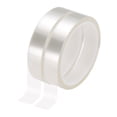 thumbnail image 1 of Uxcell 2 Rolls High Temperature Masking Tape 4/5"x108ft(20mmx33m) 0.05mm Thick PET Film Silicone Adhesive Heat Resistant Tapes for Heat Press Anodizing Circuit Board, Transparent, 1 of 7