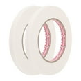 thumbnail image 1 of Uxcell 2 Rolls Wire Harness Cloth Tape 2/5"x164ft(10mmx50m) 0.2mm Thick Fabric High Adhesive Tearable Heat Resistant Tapes for Carpet Seaming Auto Cable Fixed, White, 1 of 7