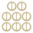 thumbnail image 1 of Uxcell 2 Scarf Ring Clip Resin Round T-Shirt Clip Fashion Ring Scarves Clasp Buckle Tie Circle Clip Glitters Gold Tone, 1 of 6
