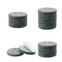 Uxcell 2" Self-stick Round Felt Pads Feet Floors Protect Grey 16 Pack