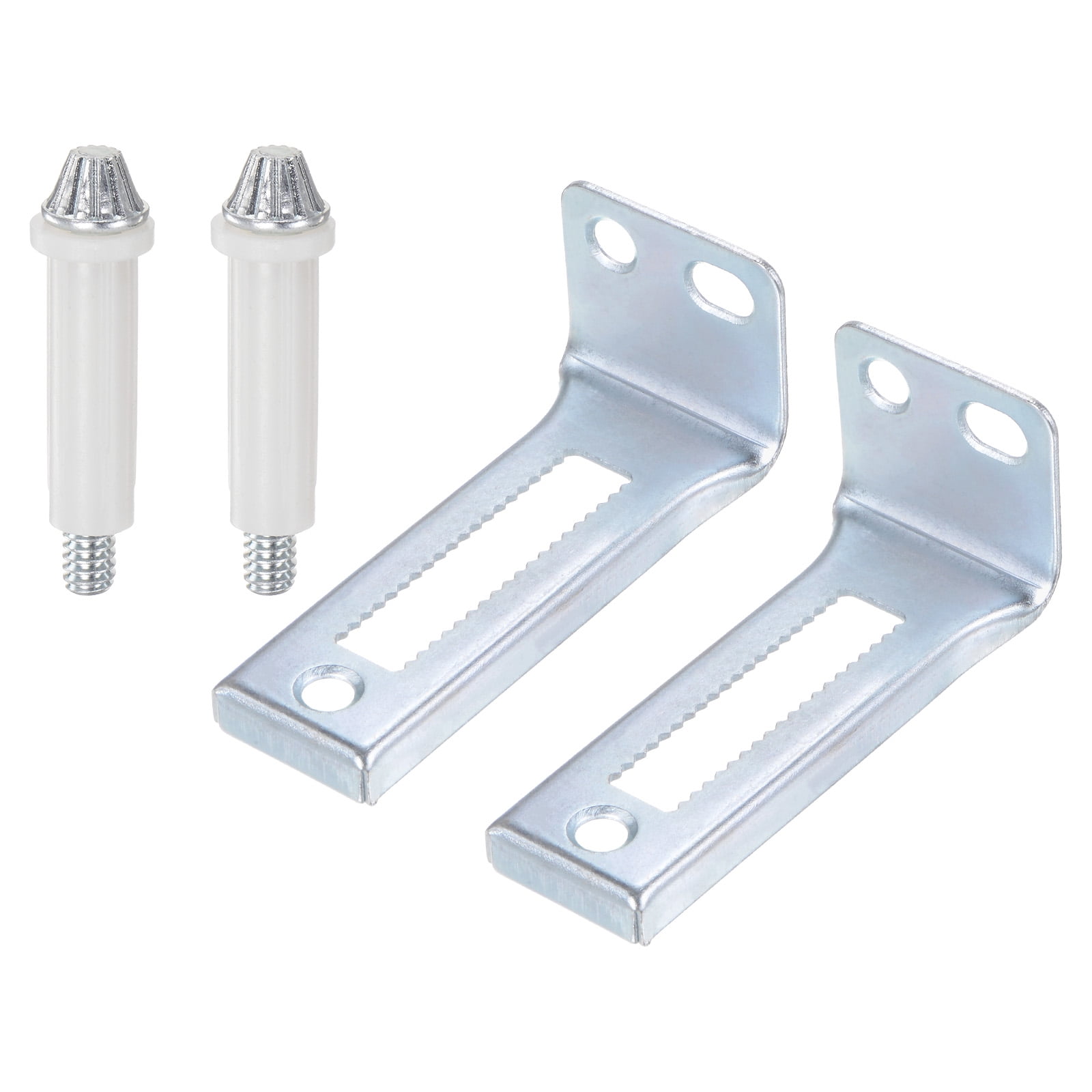 Uxcell 2 Sets Bifold Door Hardware Bottom Pivot with Support Metal ...