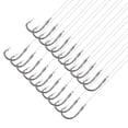 thumbnail image 1 of Uxcell 2# Small Fishing Hooks with 36cm Line, 0.3x0.2 Inch Double Hook Rigs with Barbs Fishing Hook, Silver Tone 20Pcs, 1 of 4