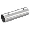 thumbnail image 1 of Uxcell 2-Way 100mm L 304 Stainless Steel Rail Pipe Fitting Brushed for 25mm/1" OD, 1 of 5