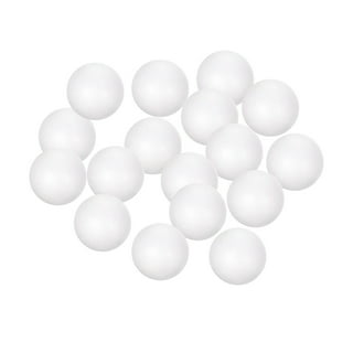 40 Pc Foam Balls 1 Round White Foam Polystyrene Art Craft School Projects