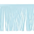 thumbnail image 1 of Uxcell 2 Yards 12 inch PU Leather Fringe Trim 2Pcs DIY Tassel Fringe for Sewing, Sky Blue, 1 of 6