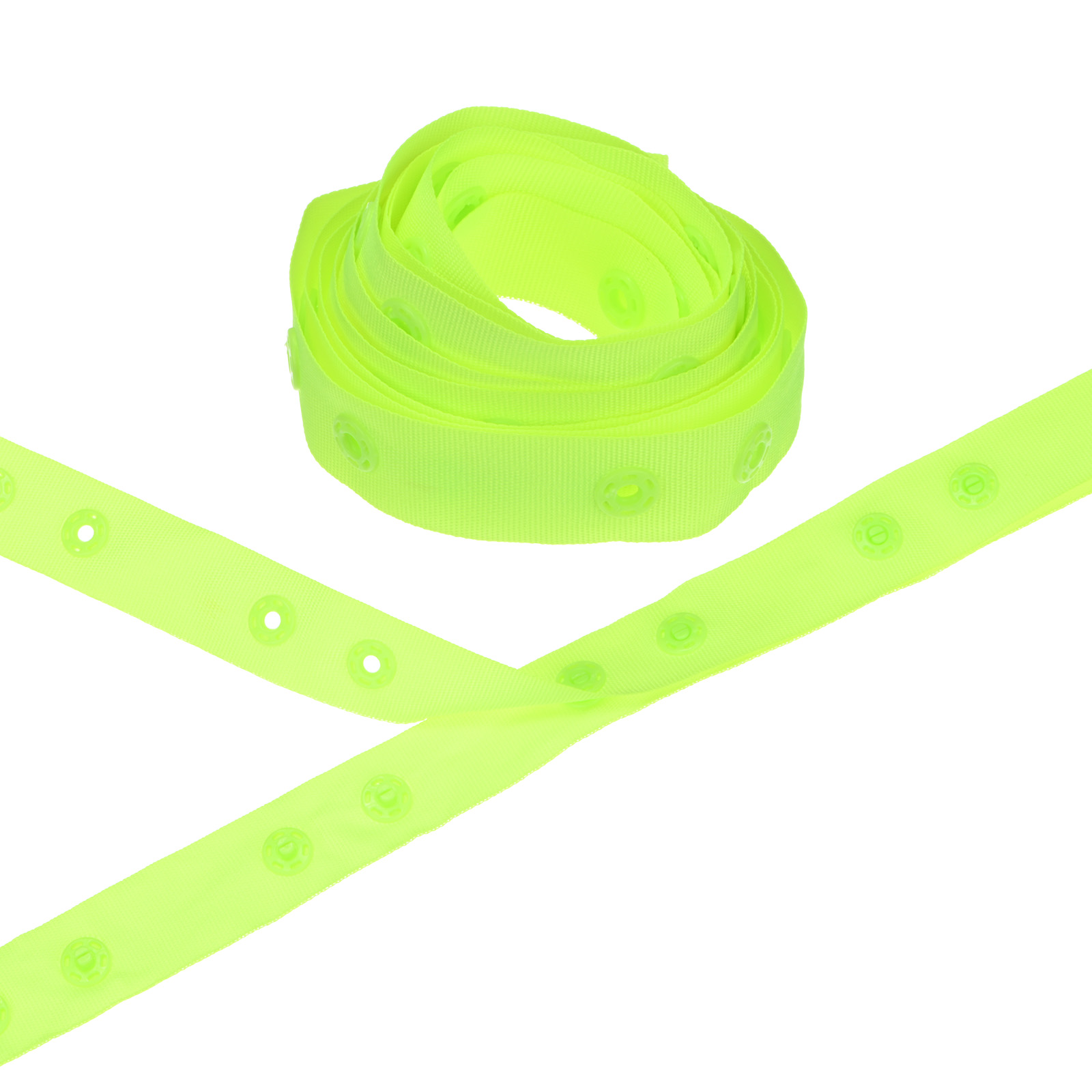 Polyester Snap Buttons Uxcell 2 Yards Plastic Snap Buttons, Polyester Tape Hook & Eye Zipper ...