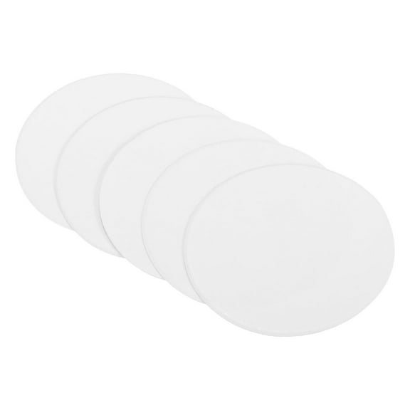 Uxcell 2-inch Round Cardboard Paper, 25 Pcs Blank Disc Circles Slices for Party Decorations DIY Craft, White