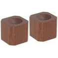 thumbnail image 1 of Uxcell 2" x 2" x 1.5" Crystal Ball Stand Wood Base, 2 Pack Sphere Display Stand Photography Props, Brown, 1 of 6