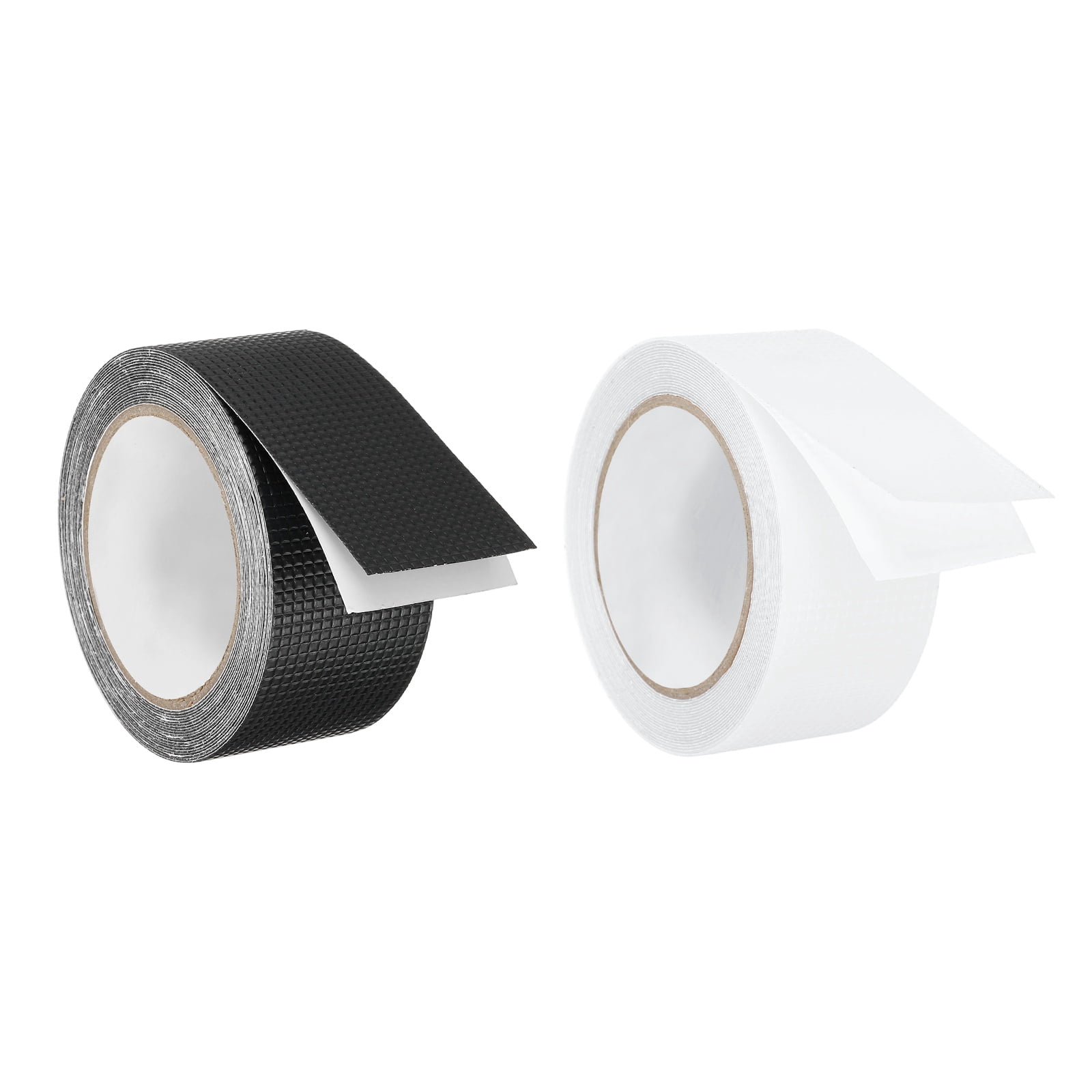 Uxcell 2" x 20 ft Non-Slip Grip Tape, Non-Abrasive Traction Tape - 2 Roll (Black/Clear)