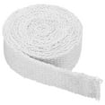 thumbnail image 1 of Uxcell Wood Stove Gasket High-Temperature Resist Seal Rope White 2"x1/8"x157", 1 of 6