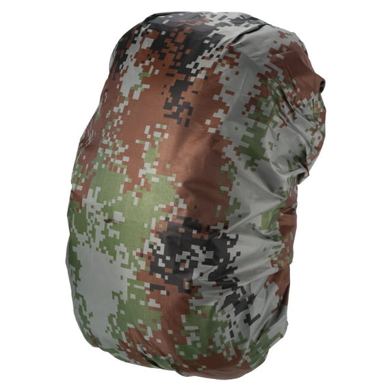 Uxcell 20-28L Waterproof Rucksack Cover, Backpack Rain Cover, S, Digital Camo