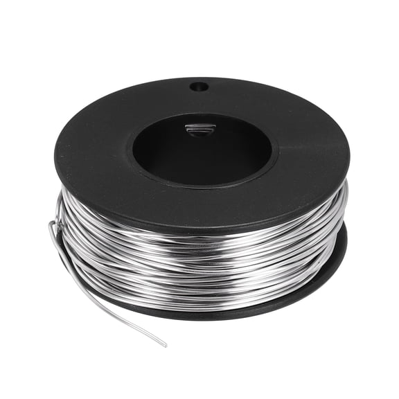 Uxcell 20 Gauge/0.8 mm Nichrome 80 Cr20Ni80 Heating Resistance Wire 82ft High Temperature for Electronic Components Repairing, Black