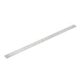 thumbnail image 1 of Uxcell 20 Inch  Straight Ruler Measuring Tool with Hanging Hole Stainless Steel Silver Tone  1pcs, 1 of 4