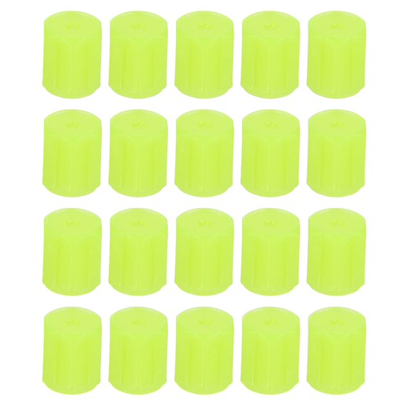 Uxcell Tire Valve Stem Caps, Car Wheel Valve Cap Universal Air Valve Cover Vehicle Exterior Accessories Yellow