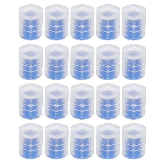 Uxcell Tire Valve Stem Caps, Car Wheel Valve Cap Universal Air Valve Cover Vehicle Exterior Accessories Blue