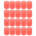 thumbnail image 1 of Uxcell Tire Valve Stem Caps, Car Wheel Valve Cap Universal Air Valve Cover Vehicle Exterior Accessories Red, 1 of 6