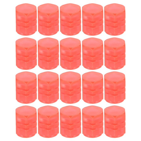 Uxcell Tire Valve Stem Caps, Car Wheel Valve Cap Universal Air Valve Cover Vehicle Exterior Accessories Red