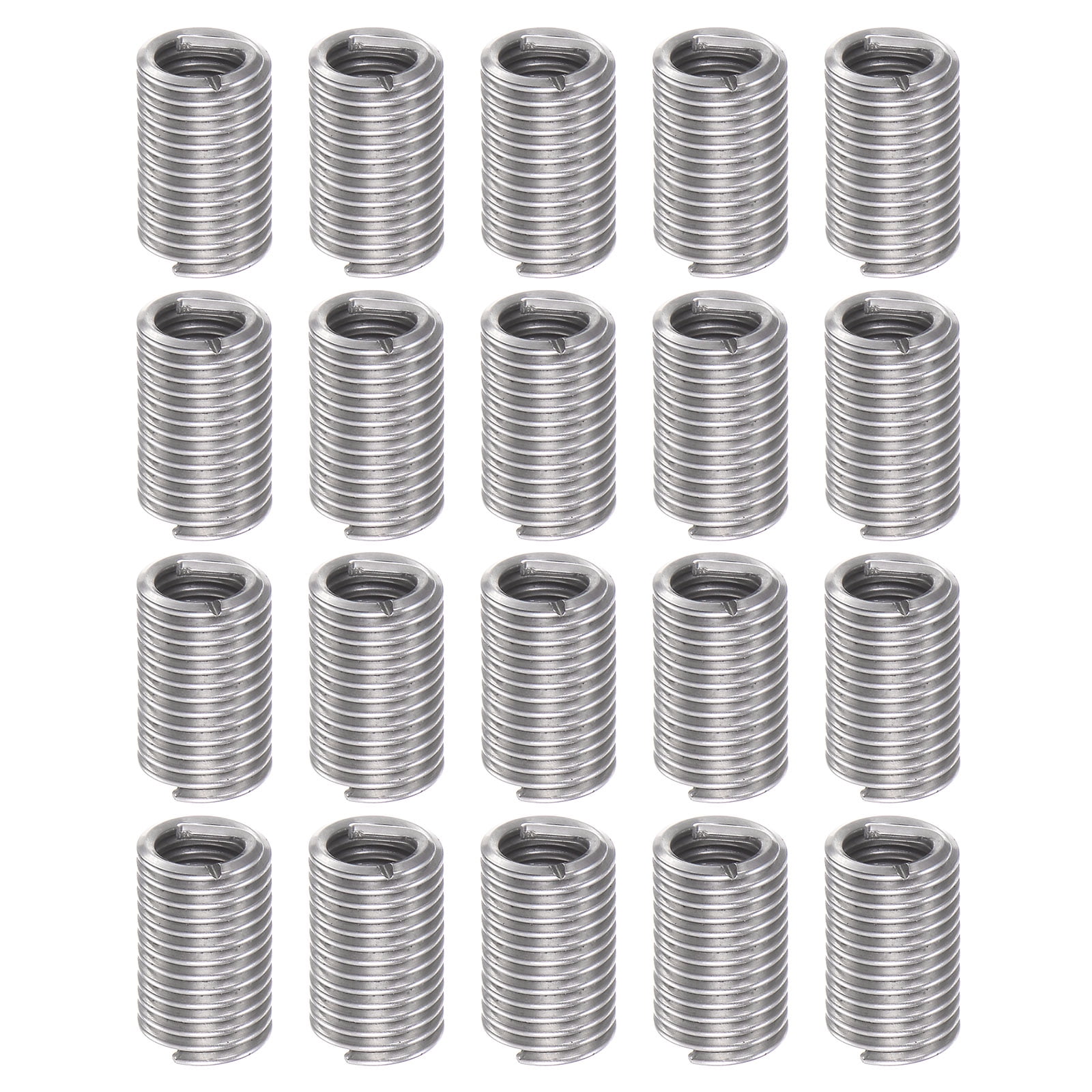 Uxcell 20 Pack 10# 24 UNC 3D 14.4mm 304 Stainless Steel Helical Wire ...