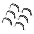 thumbnail image 1 of Uxcell 20-Pack Cable Clamps, 1/4 Inch Stainless Steel Rubber Cushioned Clamp R Shape for Tube/Wire/Pipe, 1 of 7