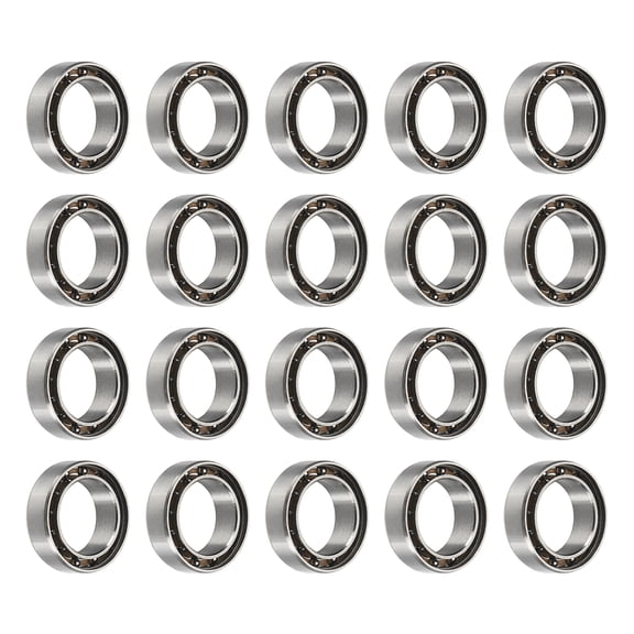 Uxcell 20 Pack Fingertip Spinner Bearings, 8x12x3.5mm Finger Spin Bearings Fingertip Bearing for Fidget Toys, Skateboards, Yo-Yo, Nail Art Accessories