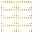 thumbnail image 1 of Uxcell 60 Pack Flat Round Tray Lapel Pin, DIY Corsage Pins 1.97", Gold Tone, 1 of 6