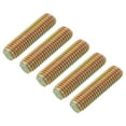 thumbnail image 1 of Uxcell 20 Pack Fully Threaded Rod, M8-1.25x30mm Carbon Steel Long Thread Screw, 1 of 6