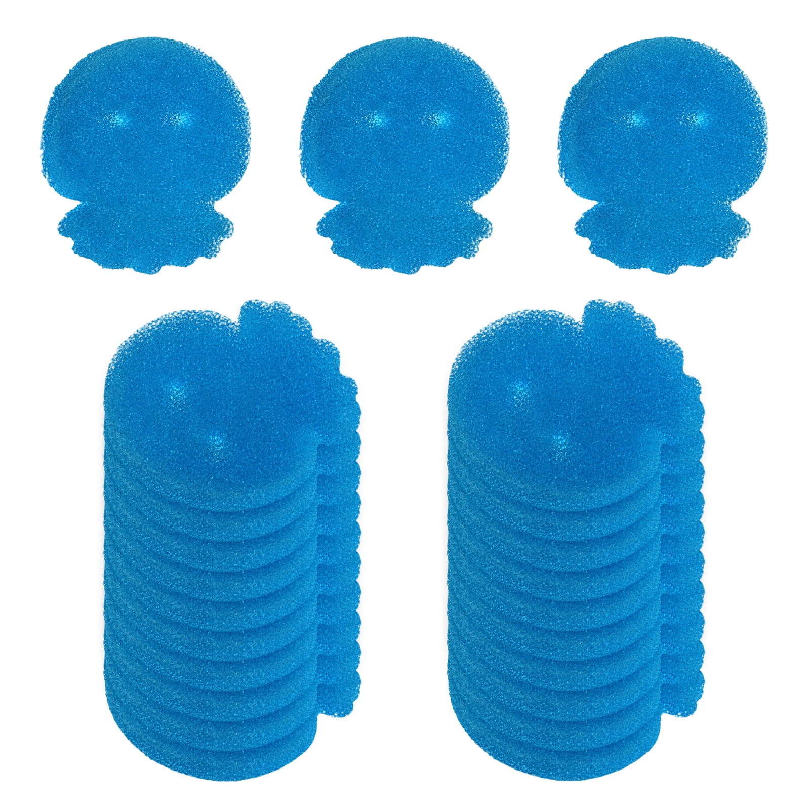 Pattern Scum Uxcell 20-Pack Hot Tub Scum Absorber, Jellyfish Pattern Scum Balls for ...