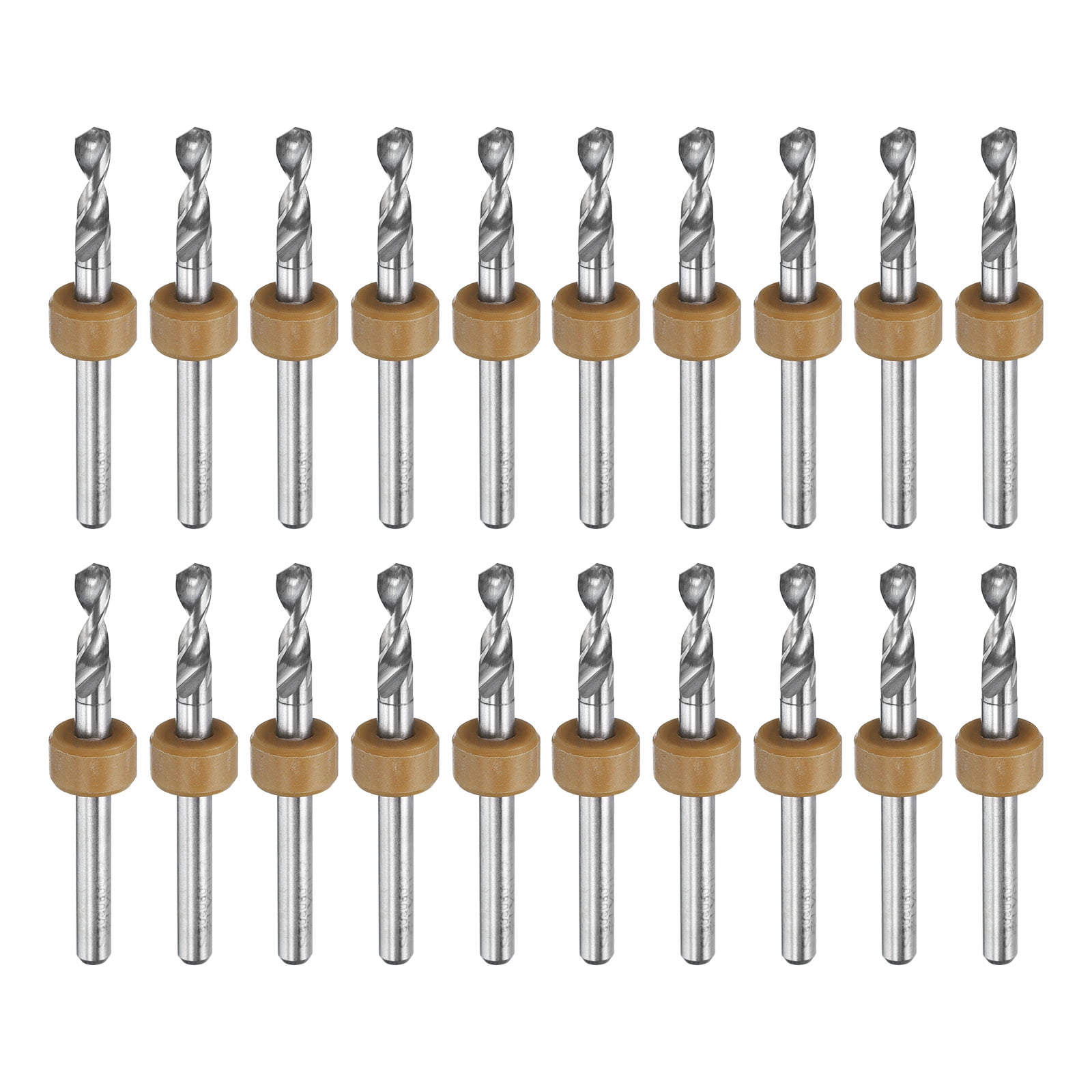 AUTIDEFY 60pcs 0.3mm-1.2mm PCB Drill Bit Tungsten Carbide Micro Drill