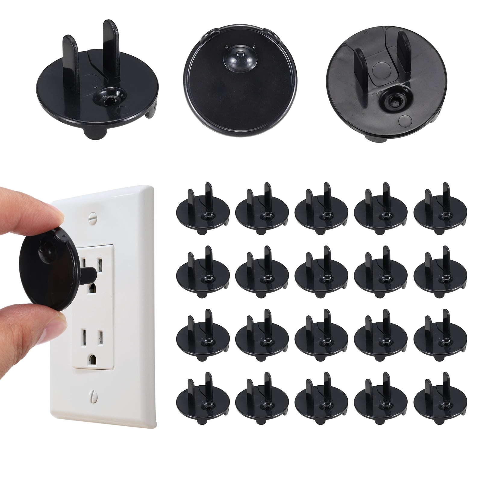 Ffe Outlets Uxcell 20 Pack Outlet Covers Proofing, Electrical Safety Plug Covers ...