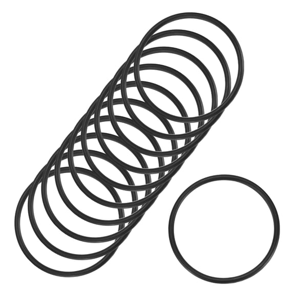 Uxcell 20 Pack Nitrile Rubber O-Rings 1.3 x 1.46 x 0.08 inch Metric Sealing Washer Gasket