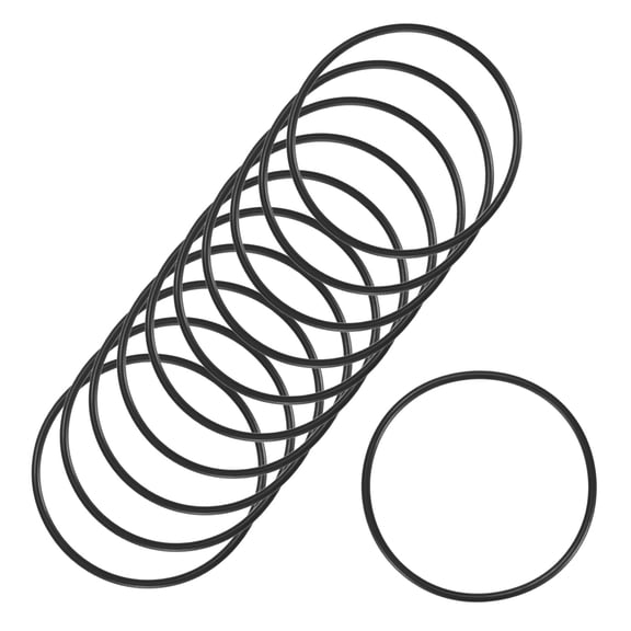 Uxcell 20 Pack Nitrile Rubber O-Rings 1.77 x 1.93 x 0.08 inch Metric Sealing Washer Gasket