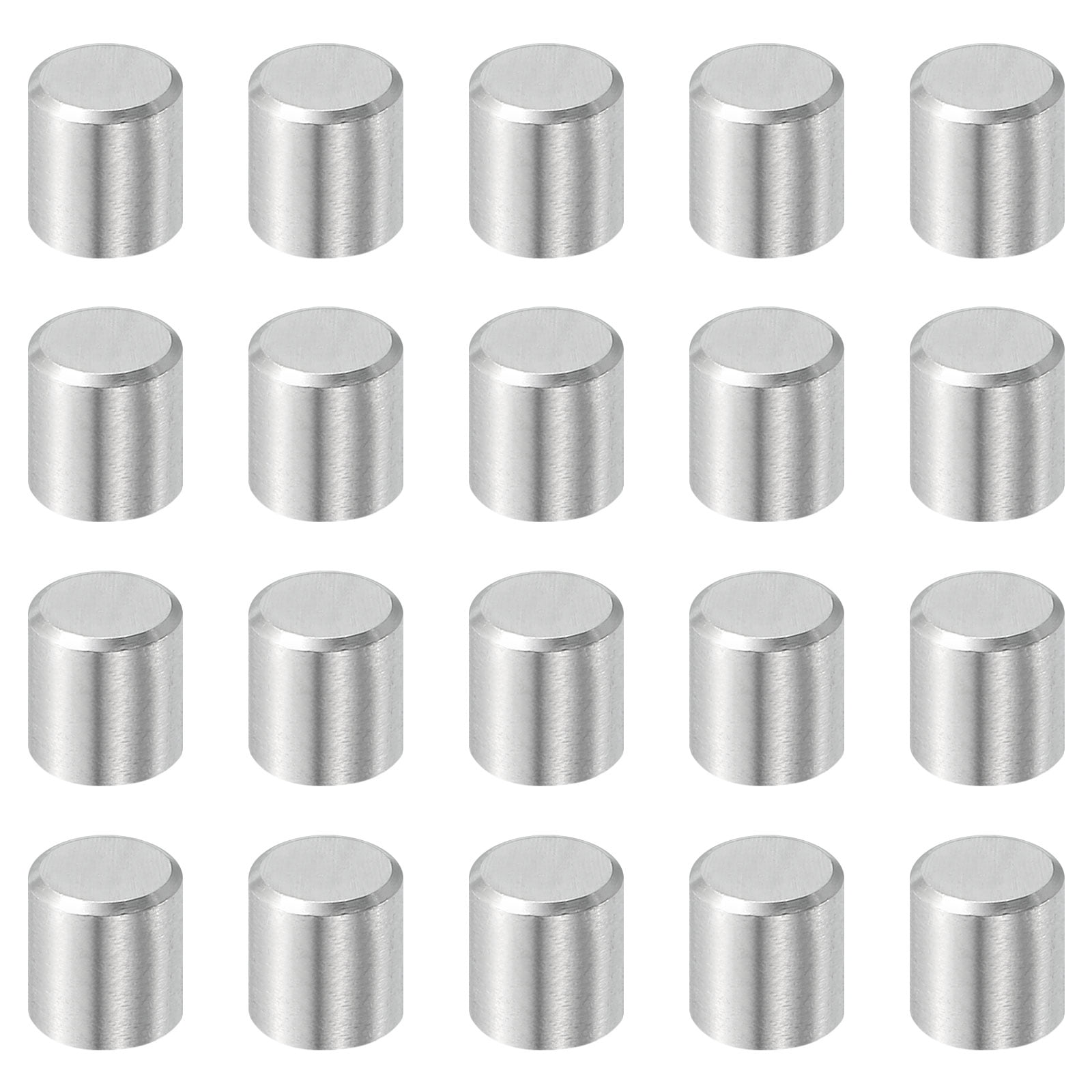 316 Panel Pins Uxcell 20 Pcs 6 mm x 8 mm Dowel Pins, 316L Stainless Steel Cylindrical ...