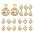 thumbnail image 1 of Uxcell 20 Pcs Alloy Watch Clock Charm Pendant, Gold Tone, 0.67 x 0.5 Inch, 1 of 3