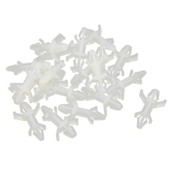 Uxcell 20 Pcs HDB-0610 PCB Reverse Support Spacer Locking Nylon Standoff Height 0.38"